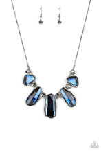 Load image into Gallery viewer, Paparazzi Cosmic Cocktail - Blue Rhinestone Necklace
