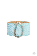 Load image into Gallery viewer, Paparazzi HISS-tory In The Making - Blue Bracelet

