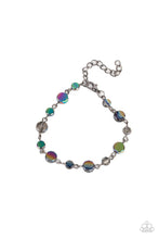 Load image into Gallery viewer, Collorfully Cosmic - multi oil spill bracelet
